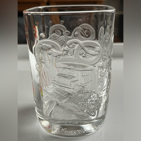 Mickey Mouse Walt Disney World 💥Magic Kingdom 2000 💥Square Glass Vintage - Picture 9 of 10